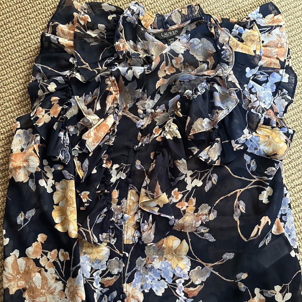 Floral Lauren by Lauren blouse